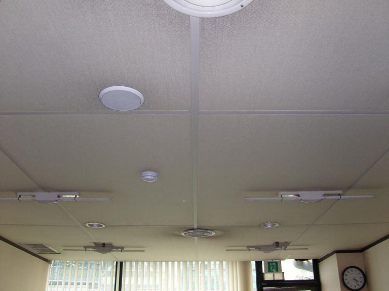 천장 흡음재 마감